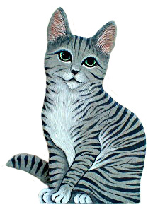 Small Seated Cat