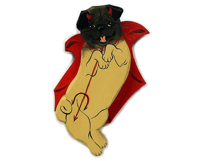Fawn Pug Devil
