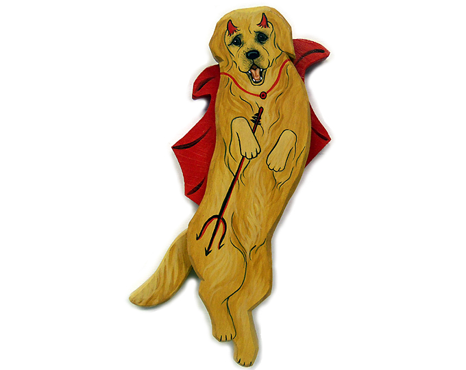 Golden Retriever Devil