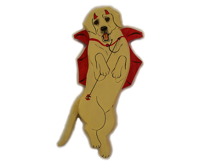 Yellow Lab Devil
