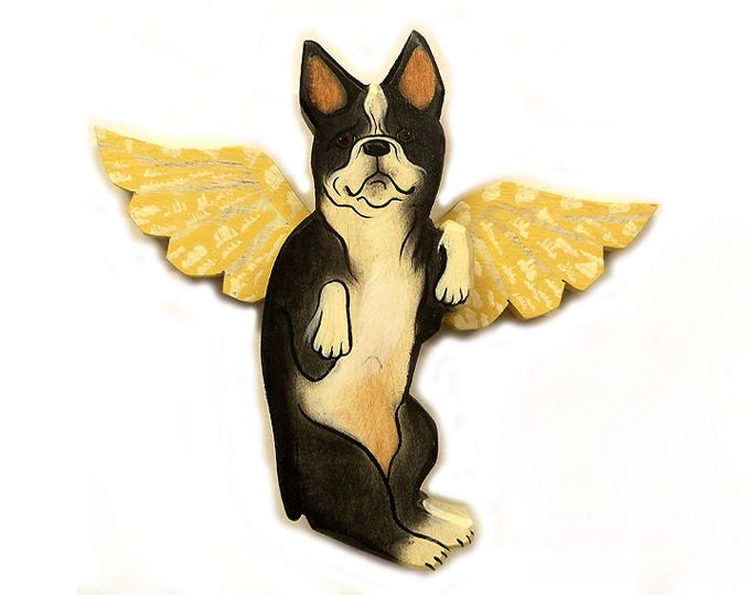 Boston Terrier Angel