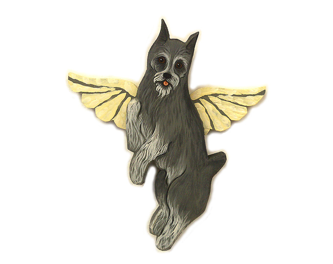 Grey Schnauzer Angel