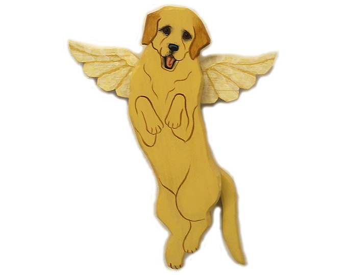 Labrador Retriever, Yellow, Angel